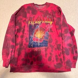 Def Leppard crew neck sweatshirt